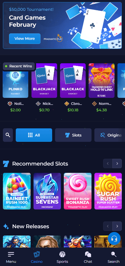 Rainbet Casino Polska – Oficjalny Serwis dla Polskich Graczy